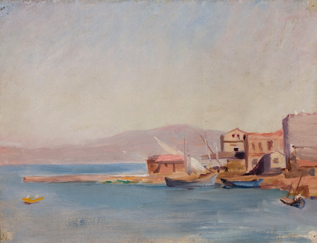 De haven – een studie. Uit de reis naar Constantinopel door Jan Ciągliński
