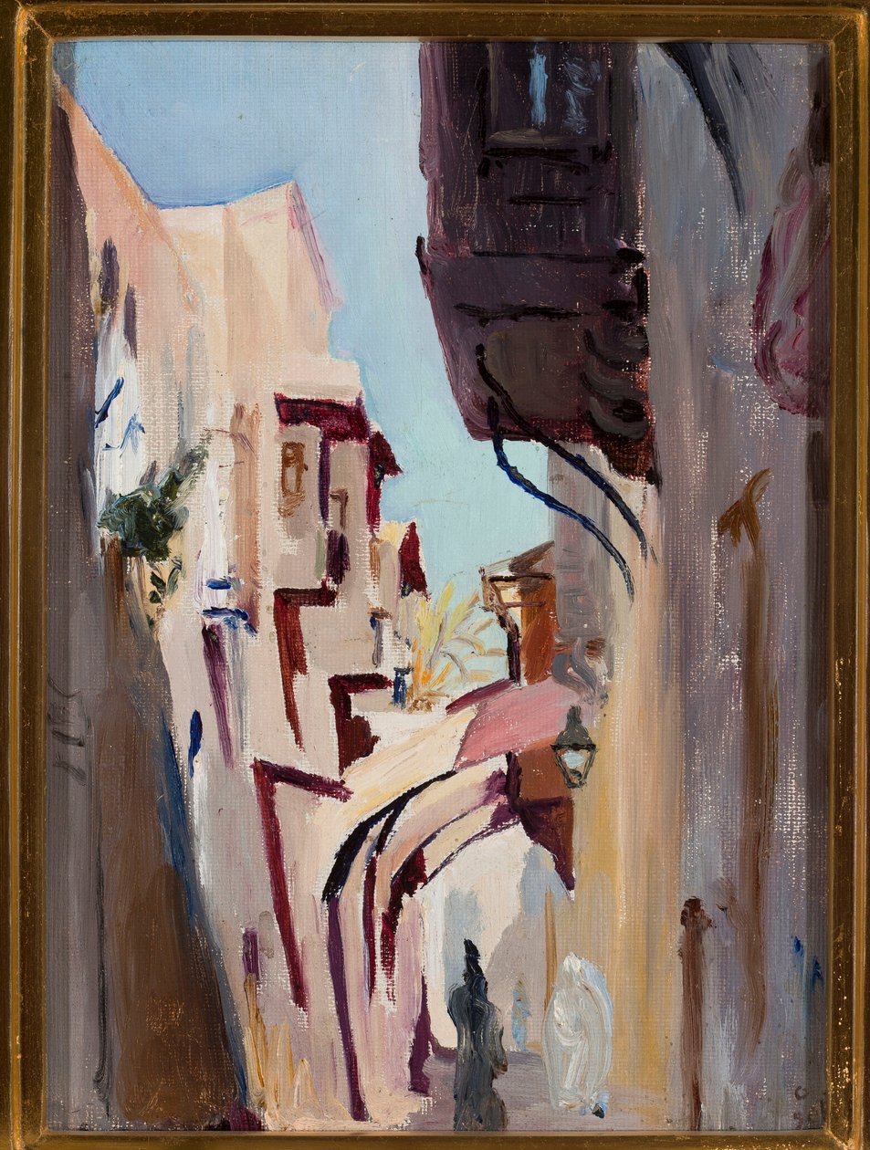 Via Dolorosa in Jeruzalem. Uit een reis naar Palestina door Jan Ciągliński