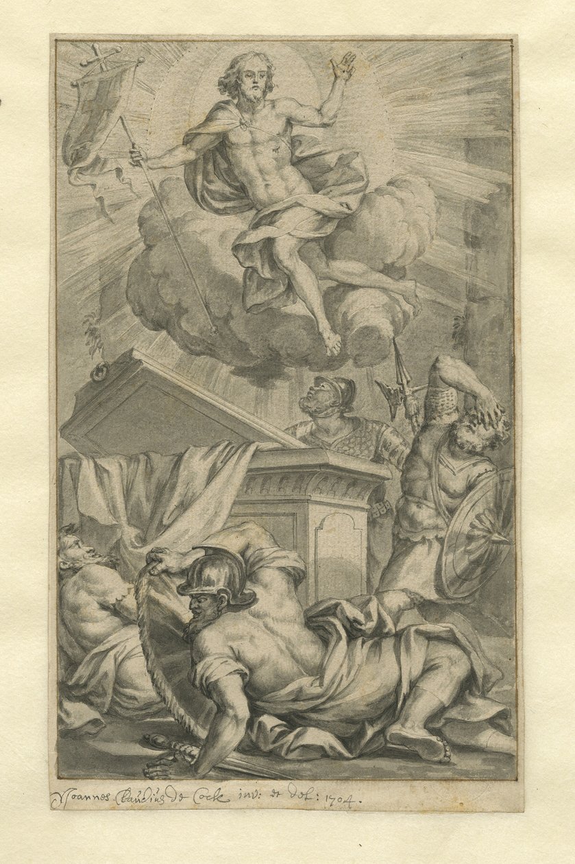 De wederopstanding van Christus door Jan Claudius de Cock