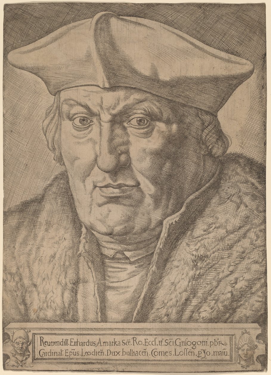 Erard de la Marck door Jan Cornelisz Vermeyen