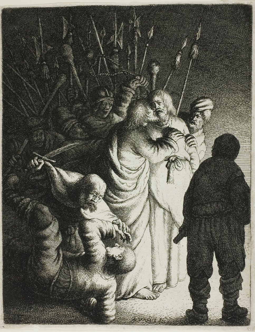 Christus Gevangen, uit De Passie door Jan Georg van Vliet