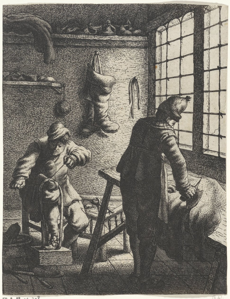Schoenmakers door Jan Gillisz. van Vliet