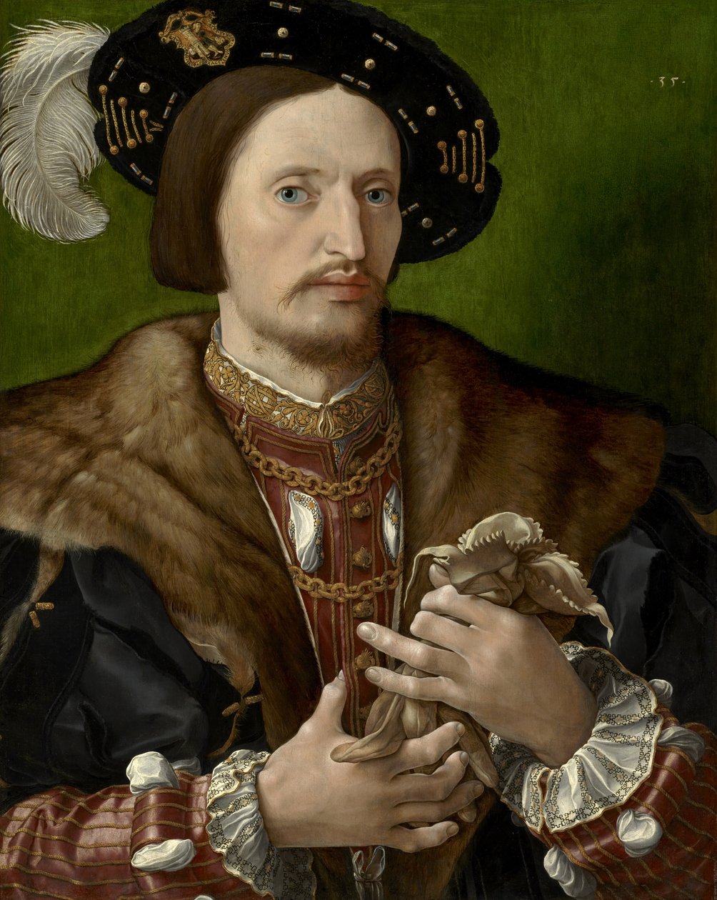 Portret van een heer, c.1530 door Jan Gossaert