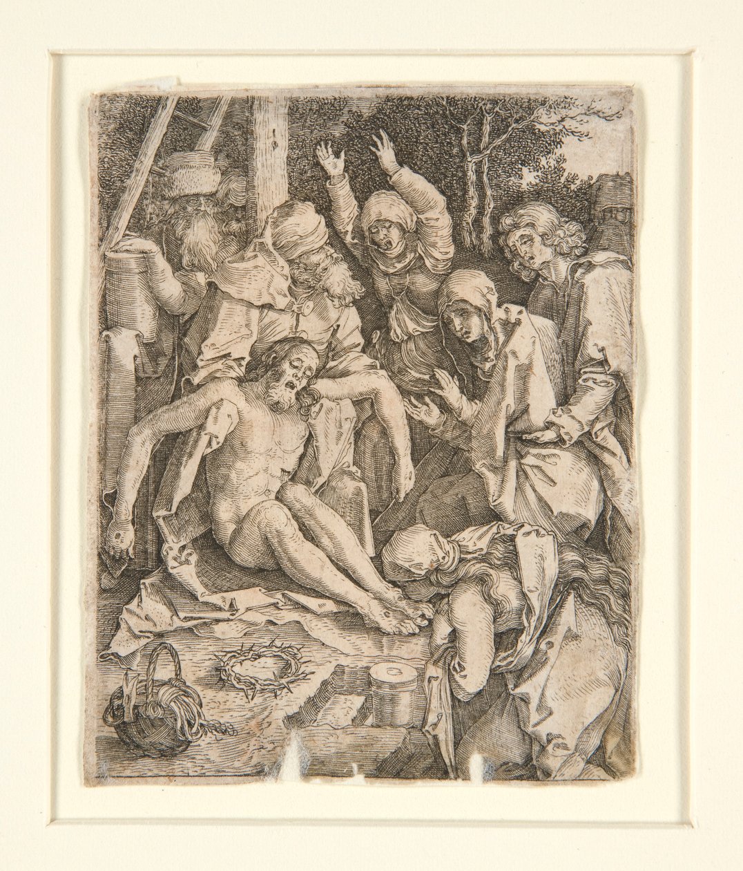 Klaagzang, uit De Passie door Jan Harmensz. Muller
