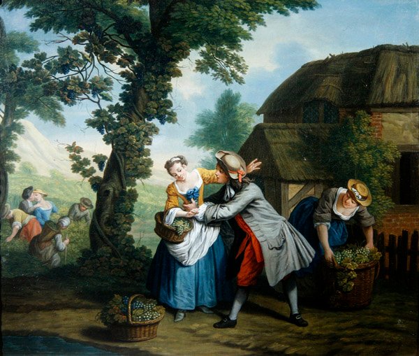 De vier seizoenen: Herfst door Jan Josef the Elder Horemans