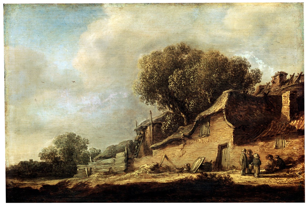 Landschap met een boerenhuisje, 1631 door Jan Josephsz van Goyen