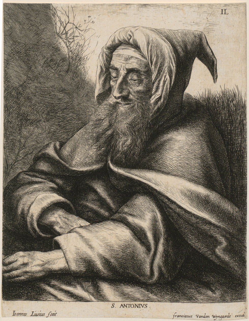 Sint-Antonius door Jan Lievens