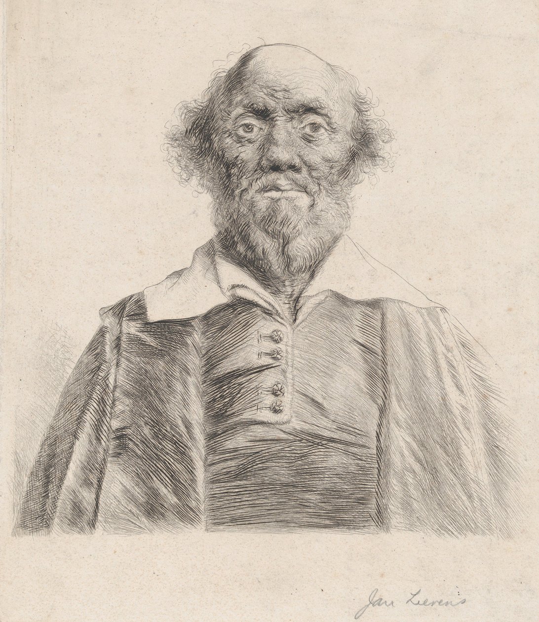 Portret van Robert South door Jan Lievens