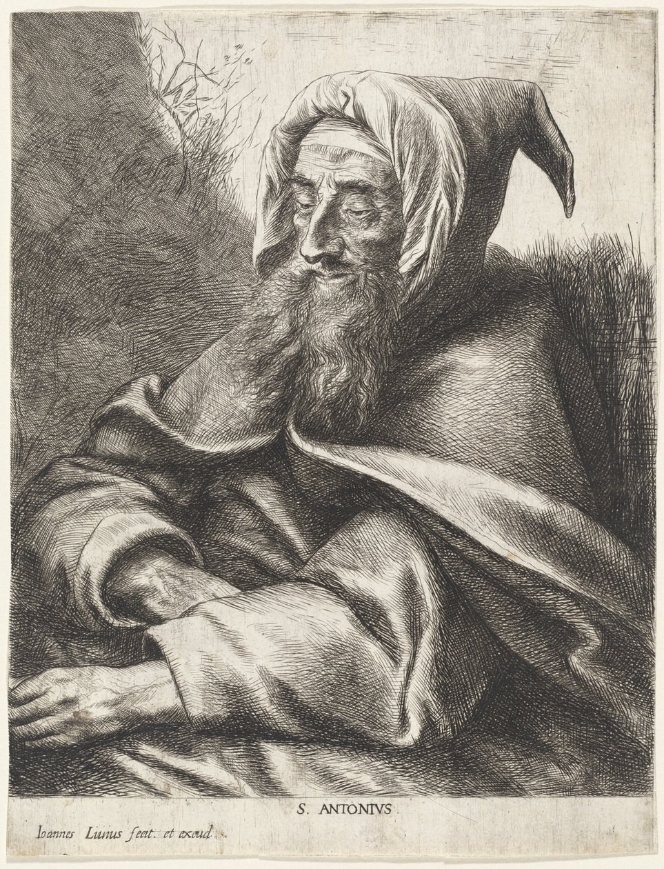 Sint-Antonius door Jan Lievens
