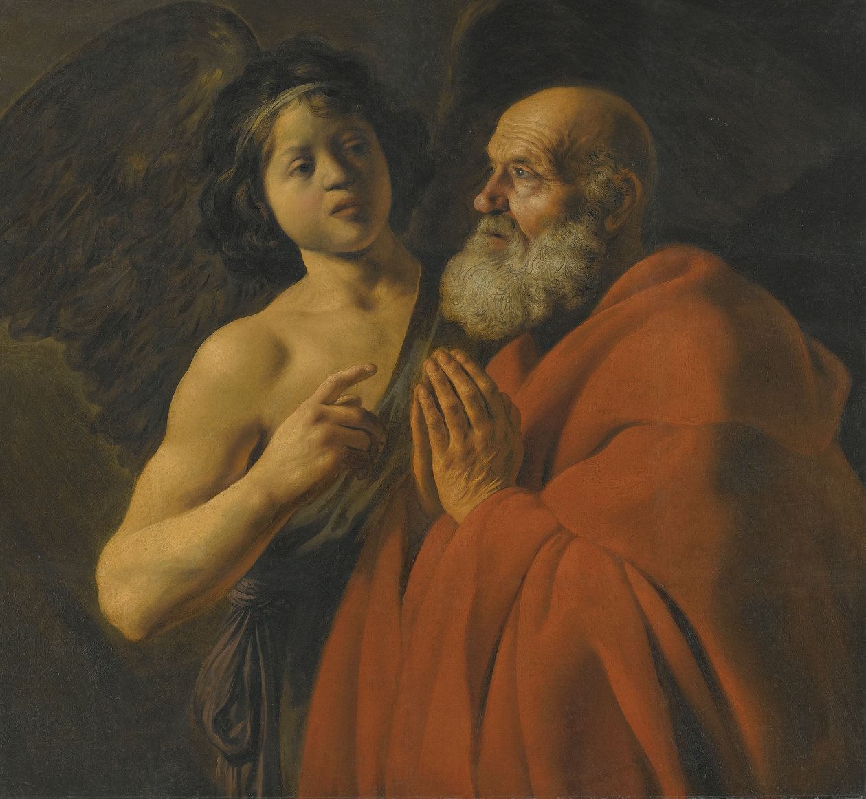Sint Pieter vrijgelaten uit de gevangenis door Jan Lievens