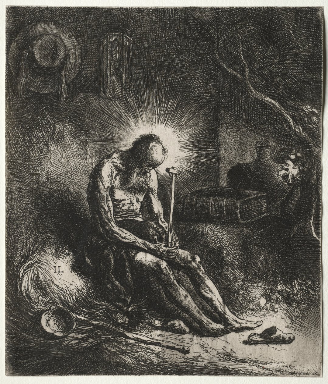 Sint Hiëronymus door Jan Lievens