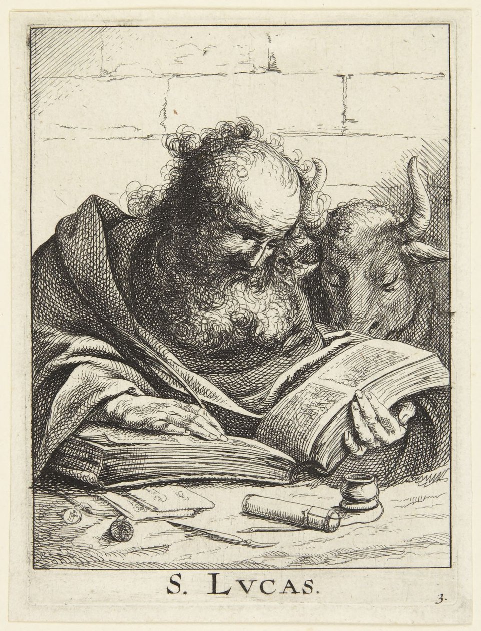 Sint-Lucas door Jan Lievens