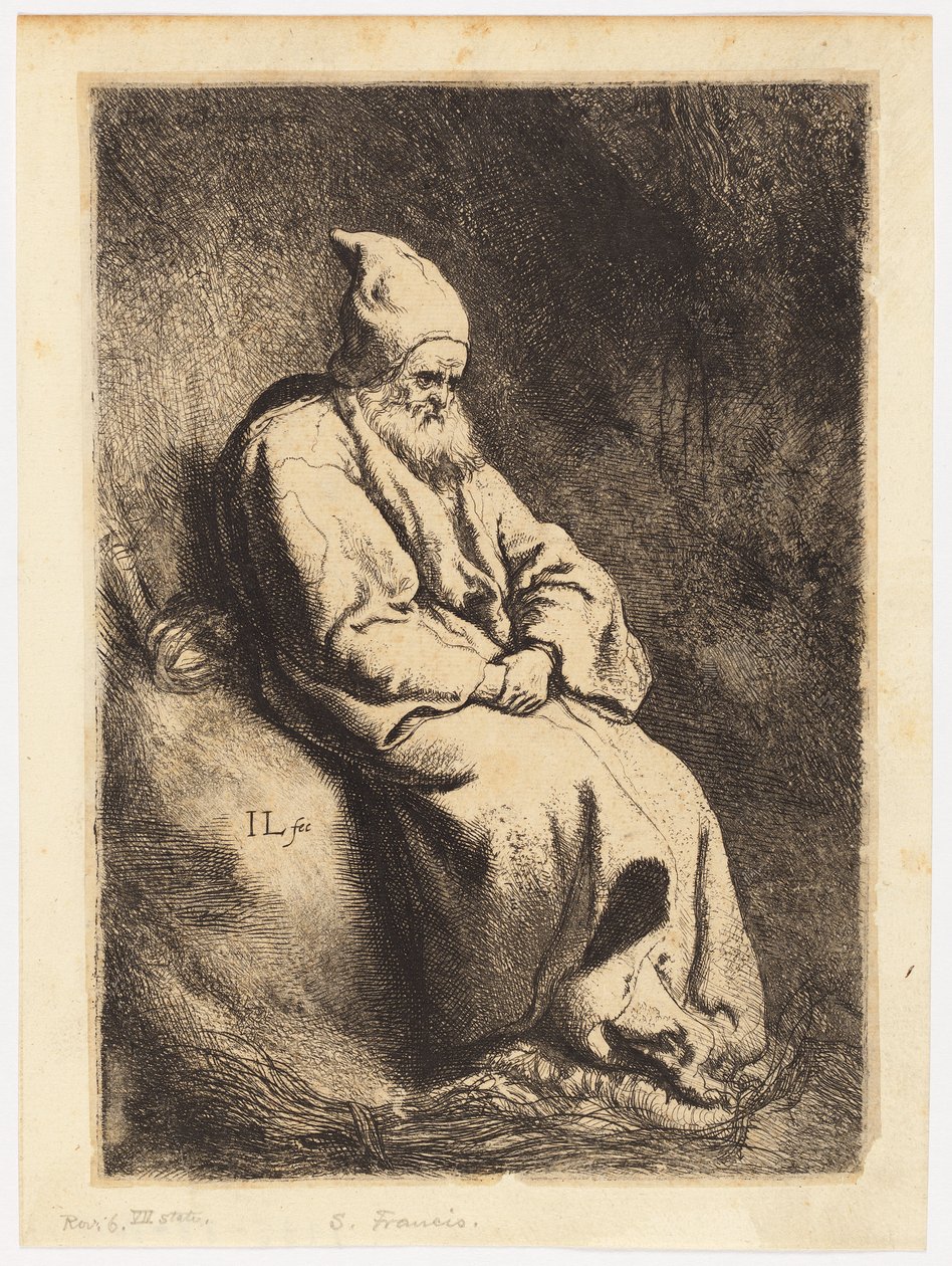 De Kluizenaar door Jan Lievens