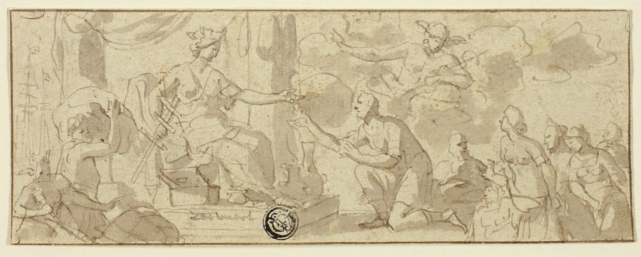 Allegorie van de Navigatie door Jan Luyken