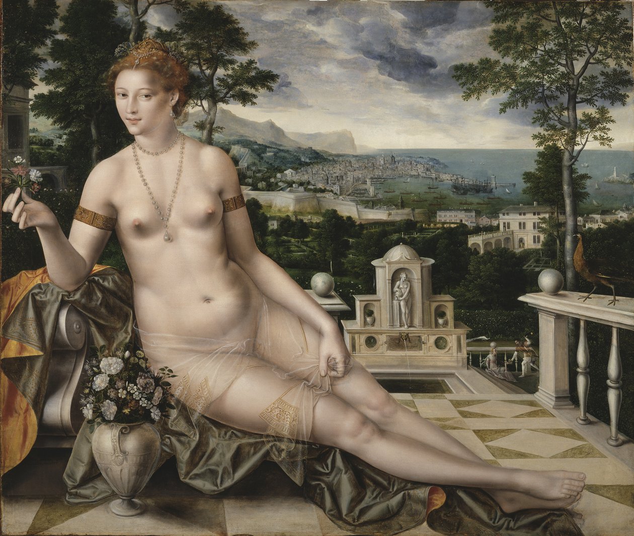 Venus van Cythera door Jan Massys or Metsys