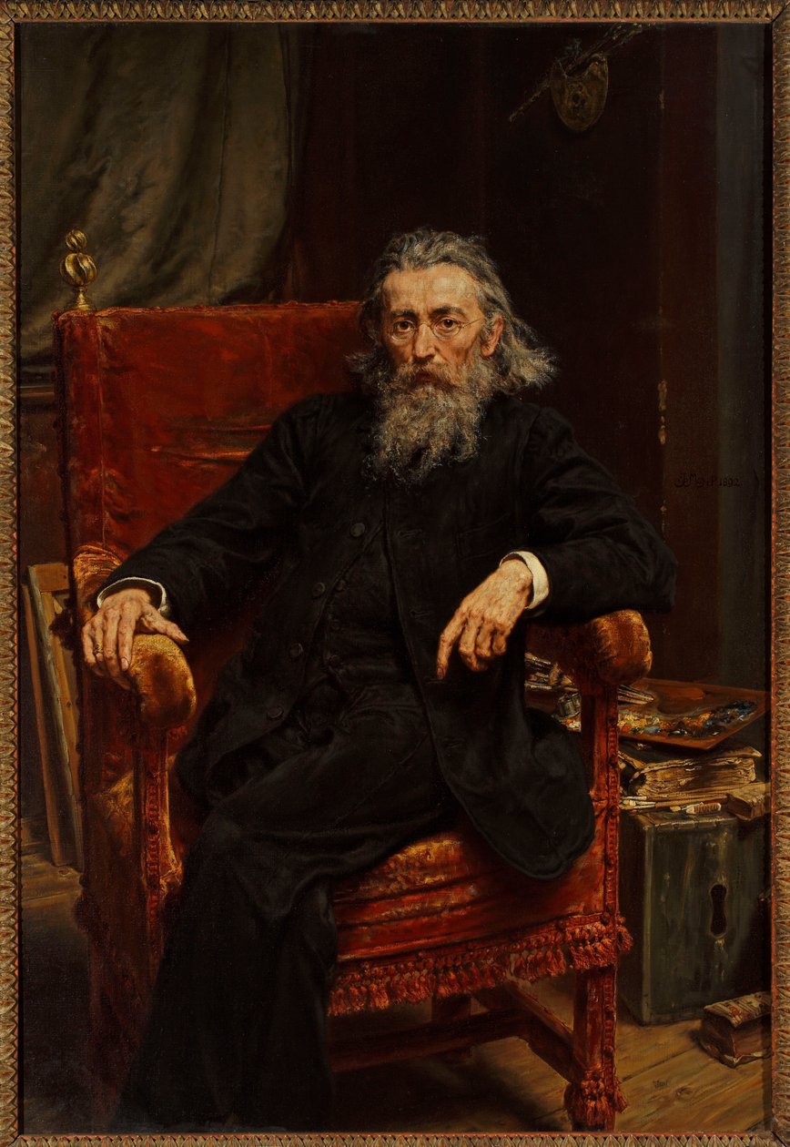 Zelfportret door Jan Matejko