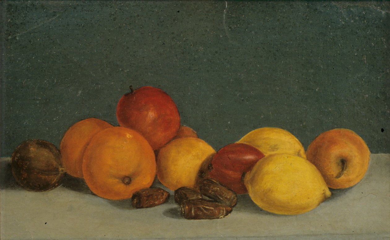 Stilleven, fruit door Jan Matejko