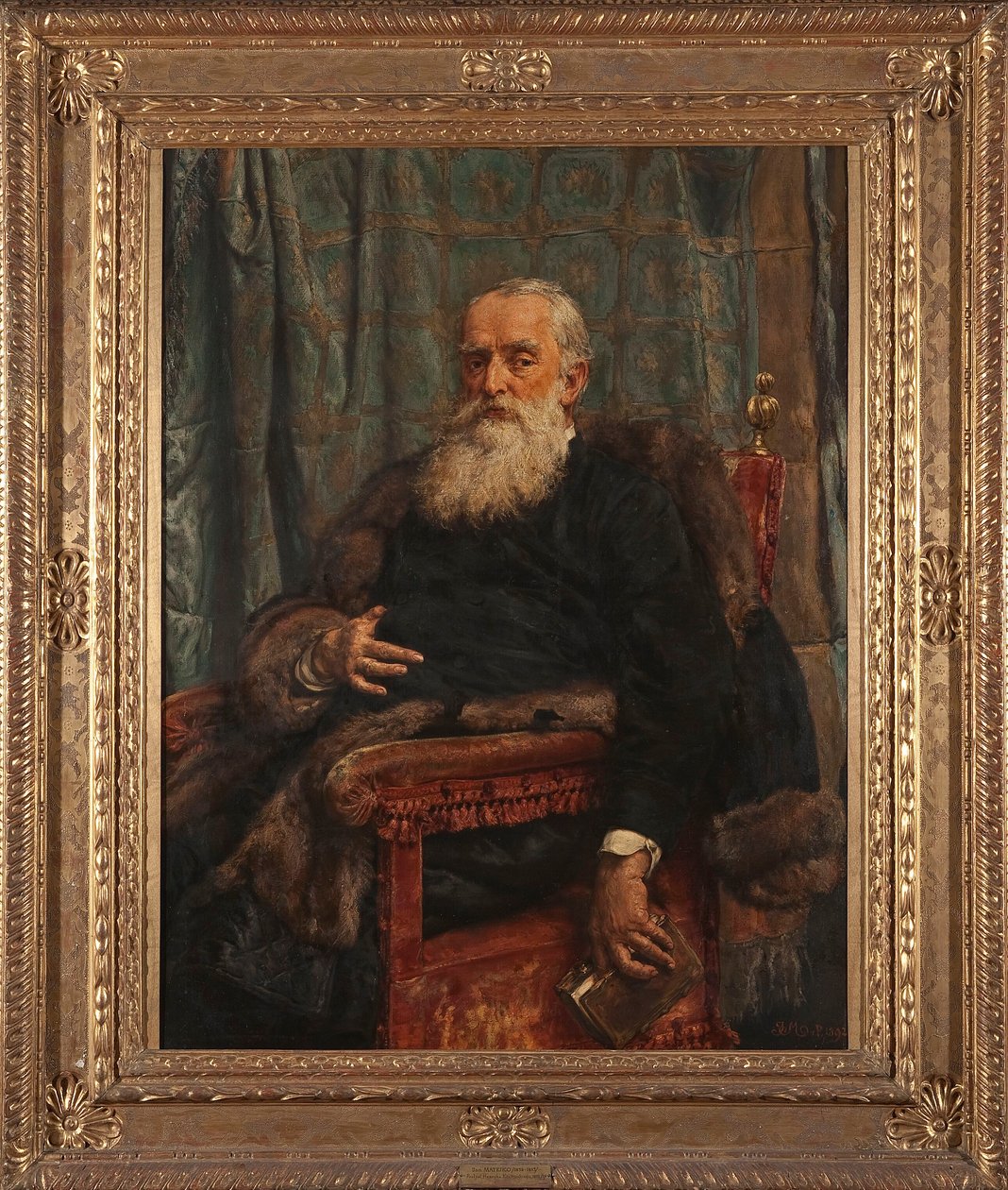 Portret van Henryk Krajewski door Jan Matejko