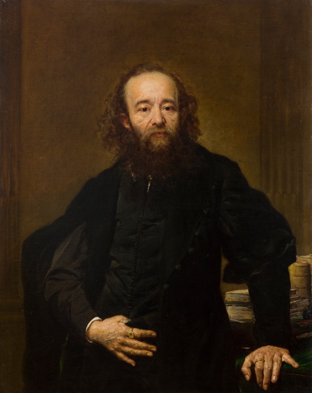 Portret van Leonard Serafiński door Jan Matejko