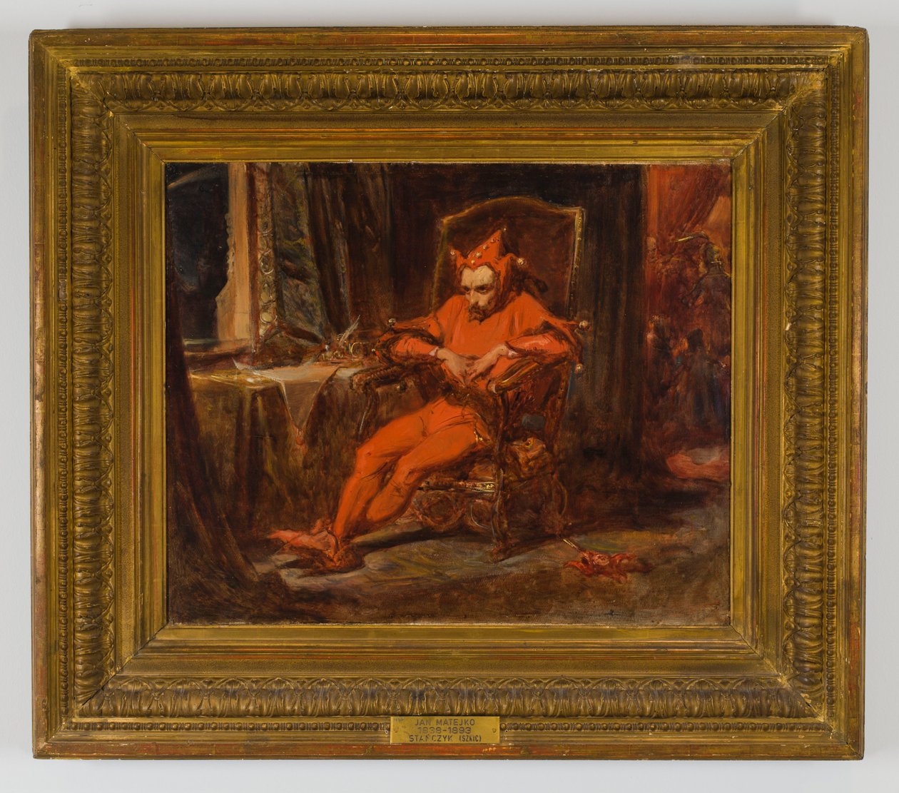 Schets voor "Stańczyk" door Jan Matejko