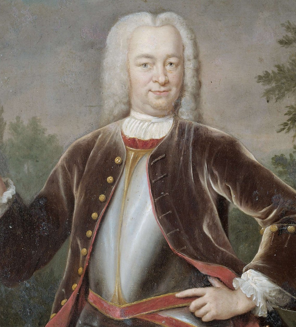 Dutch: Gustaaf Willem baron van Imhoff (1705-50). Gouverneur-generaal (1743-50) Portrait of Gustaaf Willem, Baron van Imhoff, Governor-General of the Dutch East India Company door Jan Maurits Quinkhard