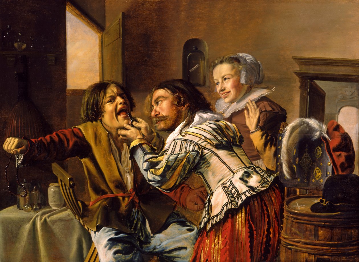 De tandarts door Jan Miense Molenaer