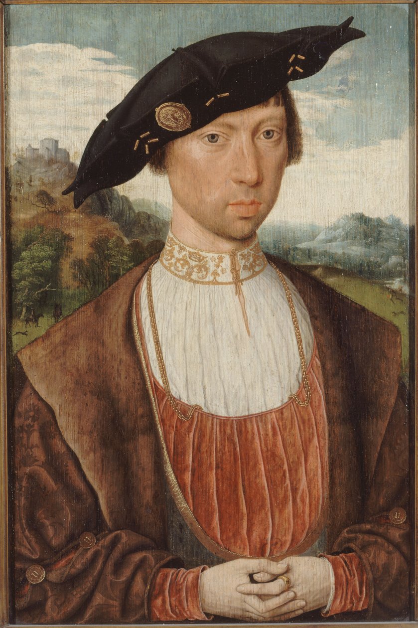 Portrait of Joost van Bronckhorst door Jan Mostaert