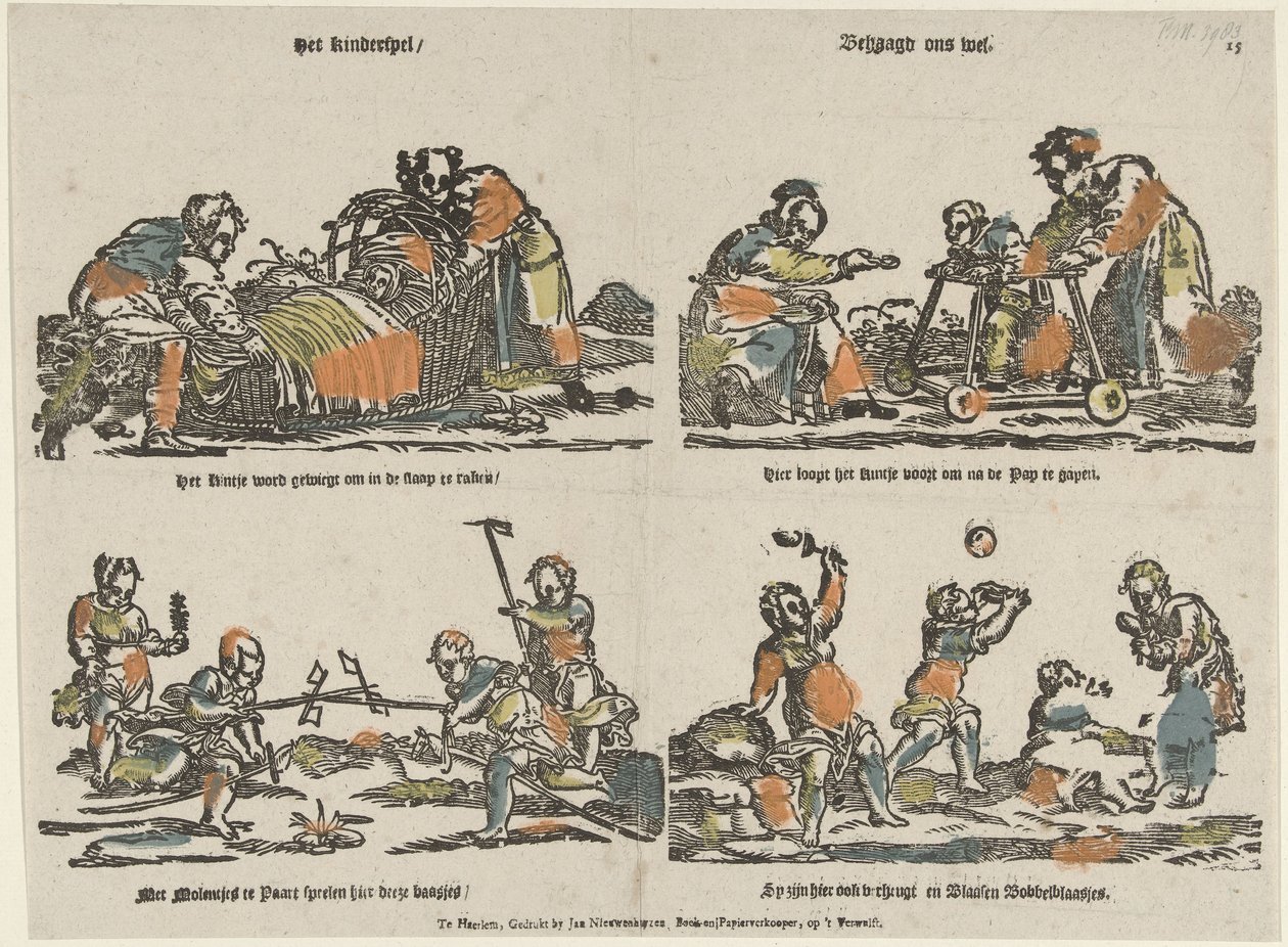 Het kinderspel door Jan Nieuwenhuyzen
