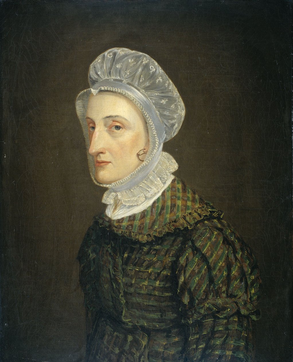 Portret van Maria Petronella Mann door Jan Philip Simon