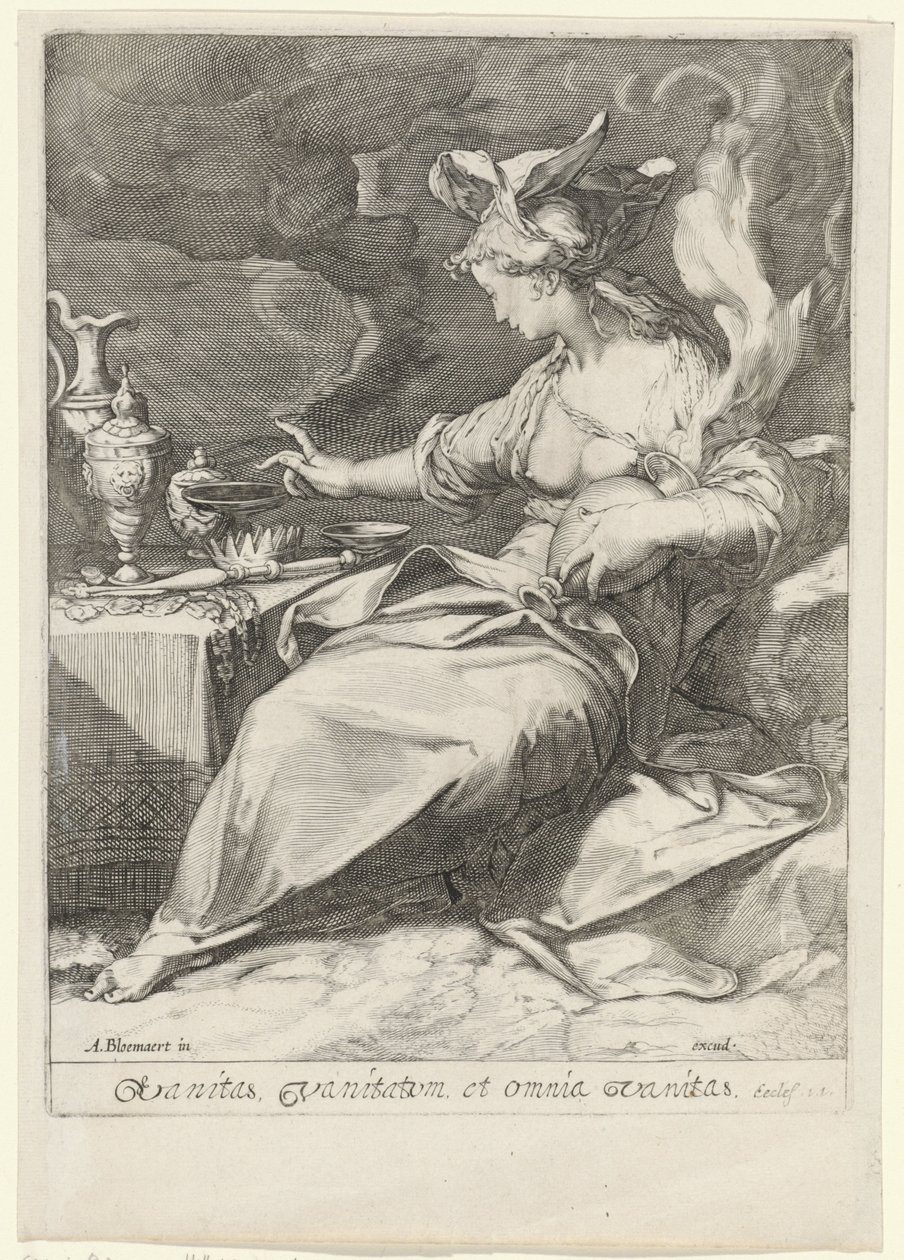 Allegorie op de vergankelijkheid (Vanitas) door Jan Saenredam