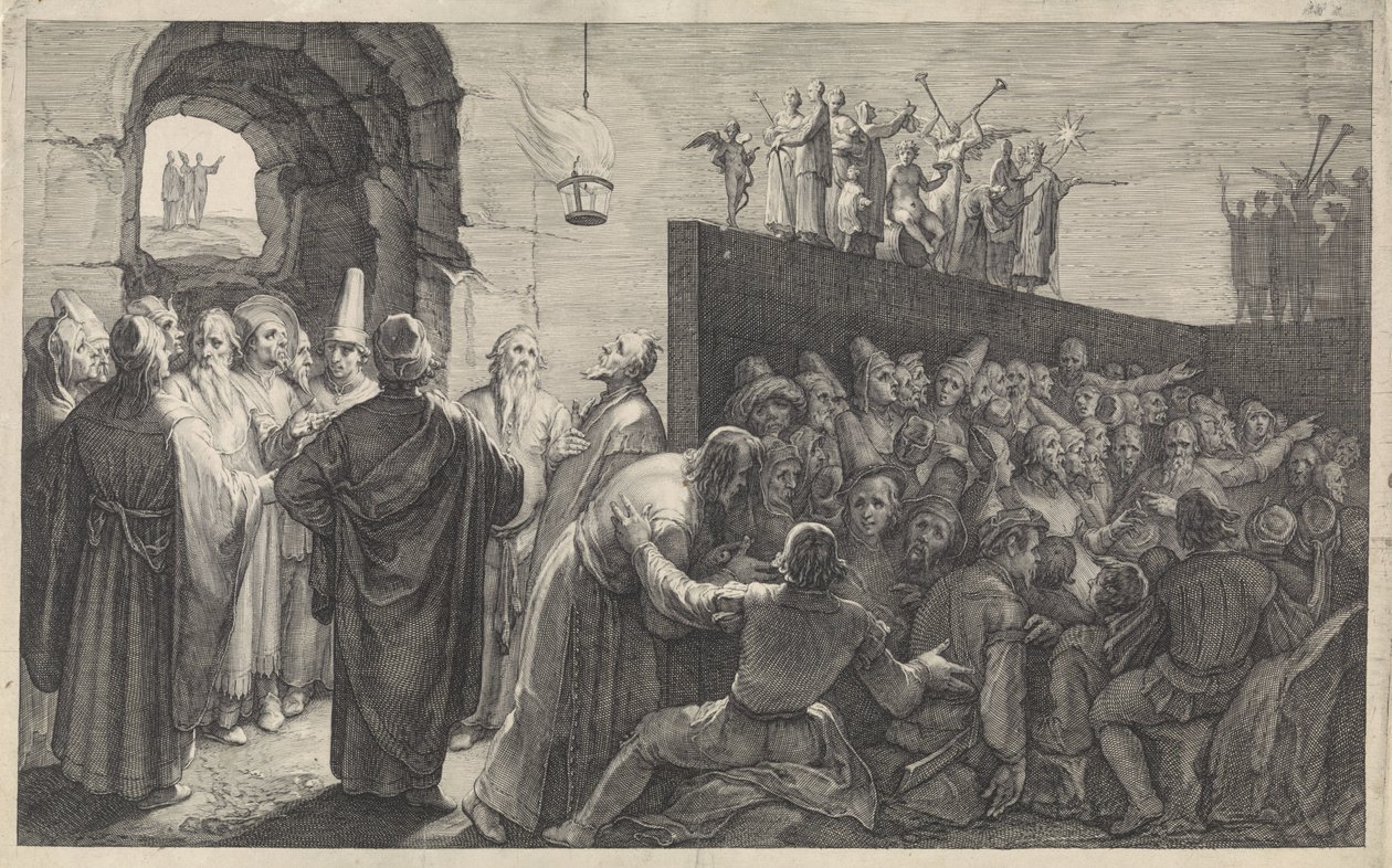 Grot van Plato door Jan Saenredam