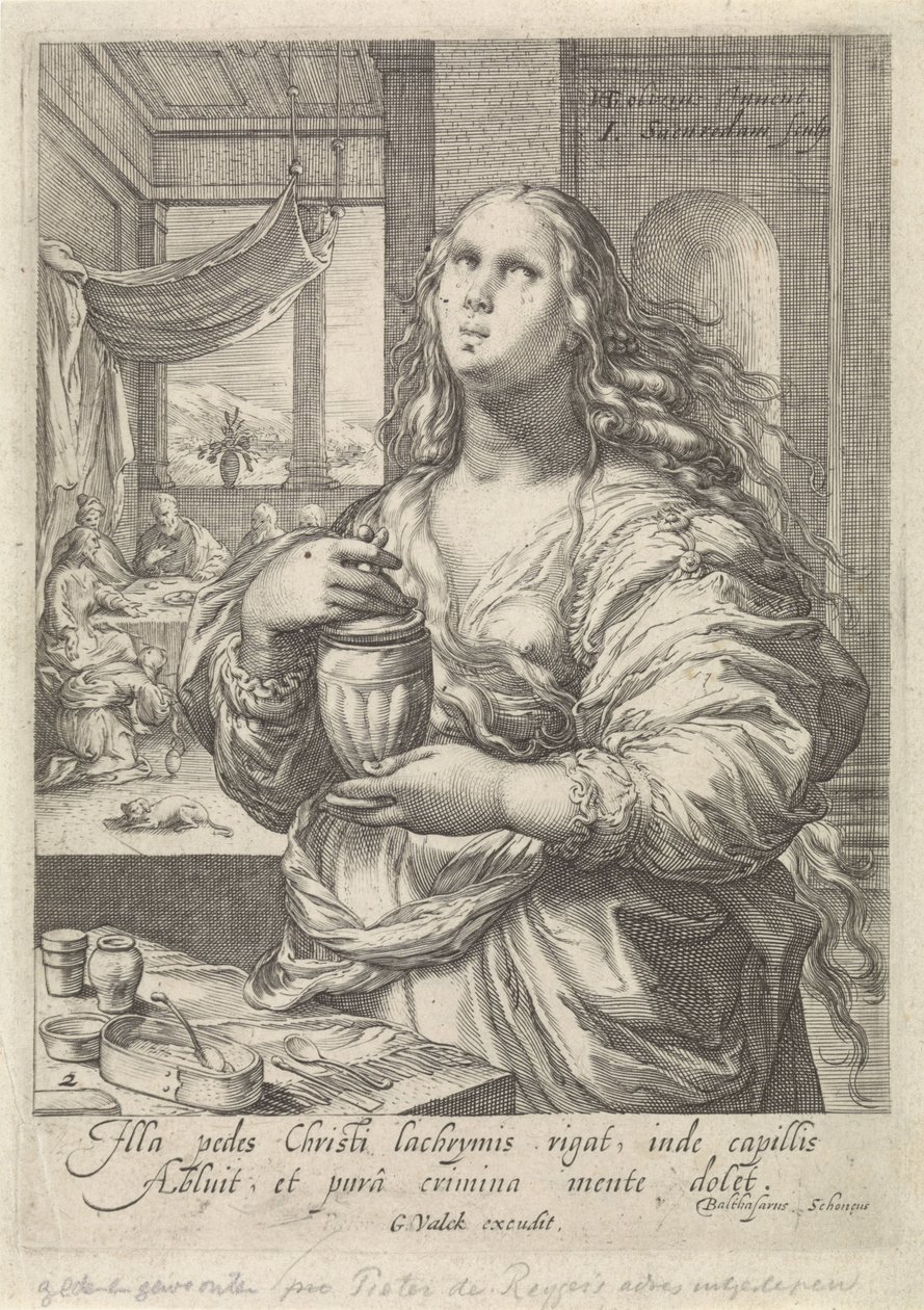 Maria Magdalena door Jan Saenredam