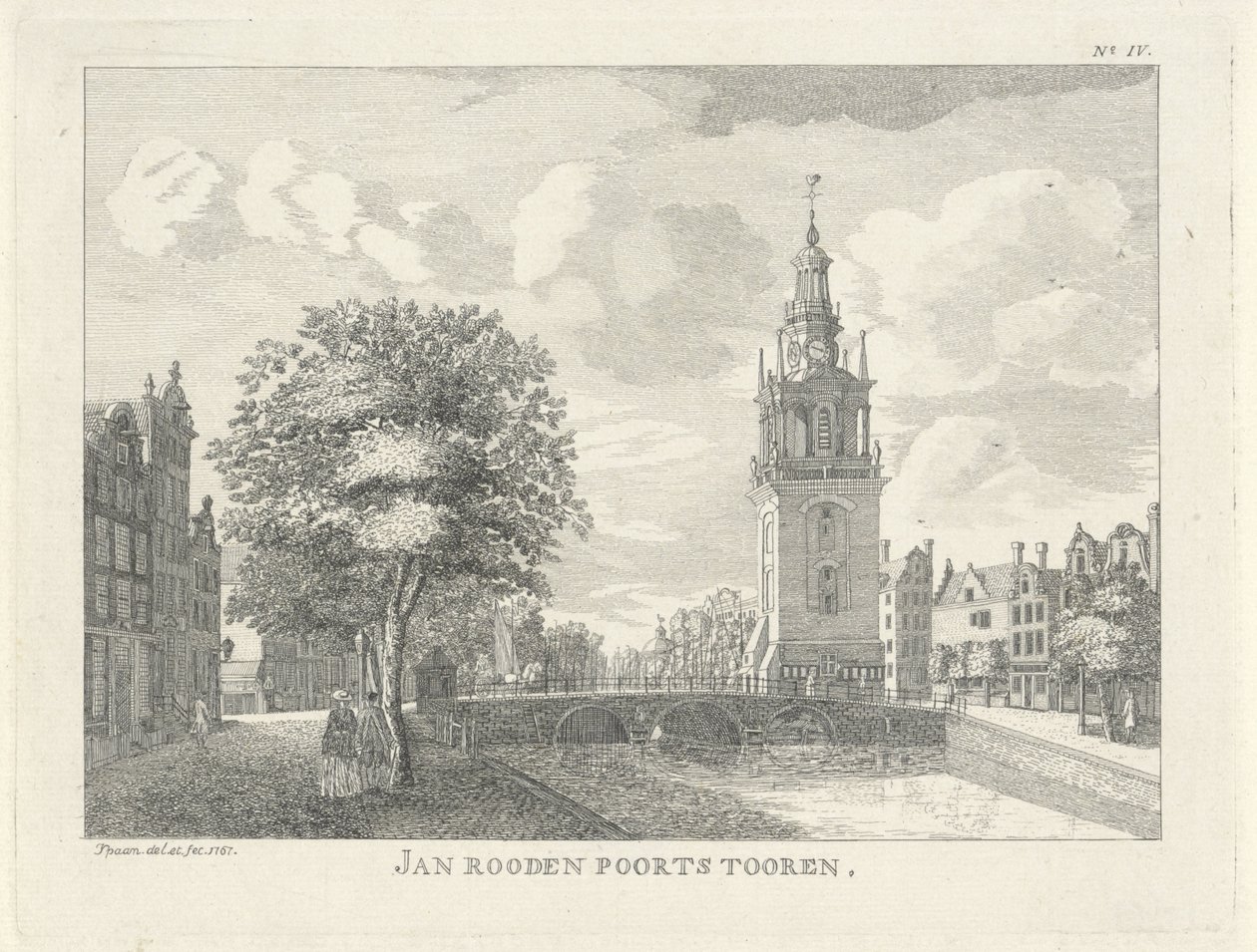 Jan Roodenpoortstoren te Amsterdam door Jan Spaan
