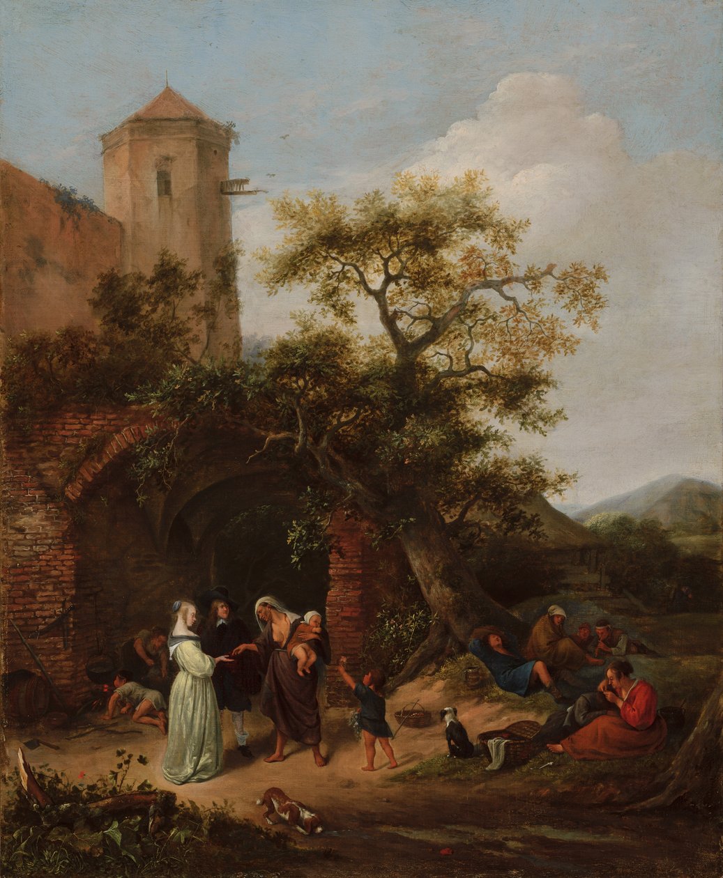 De waarzegster door Jan Steen