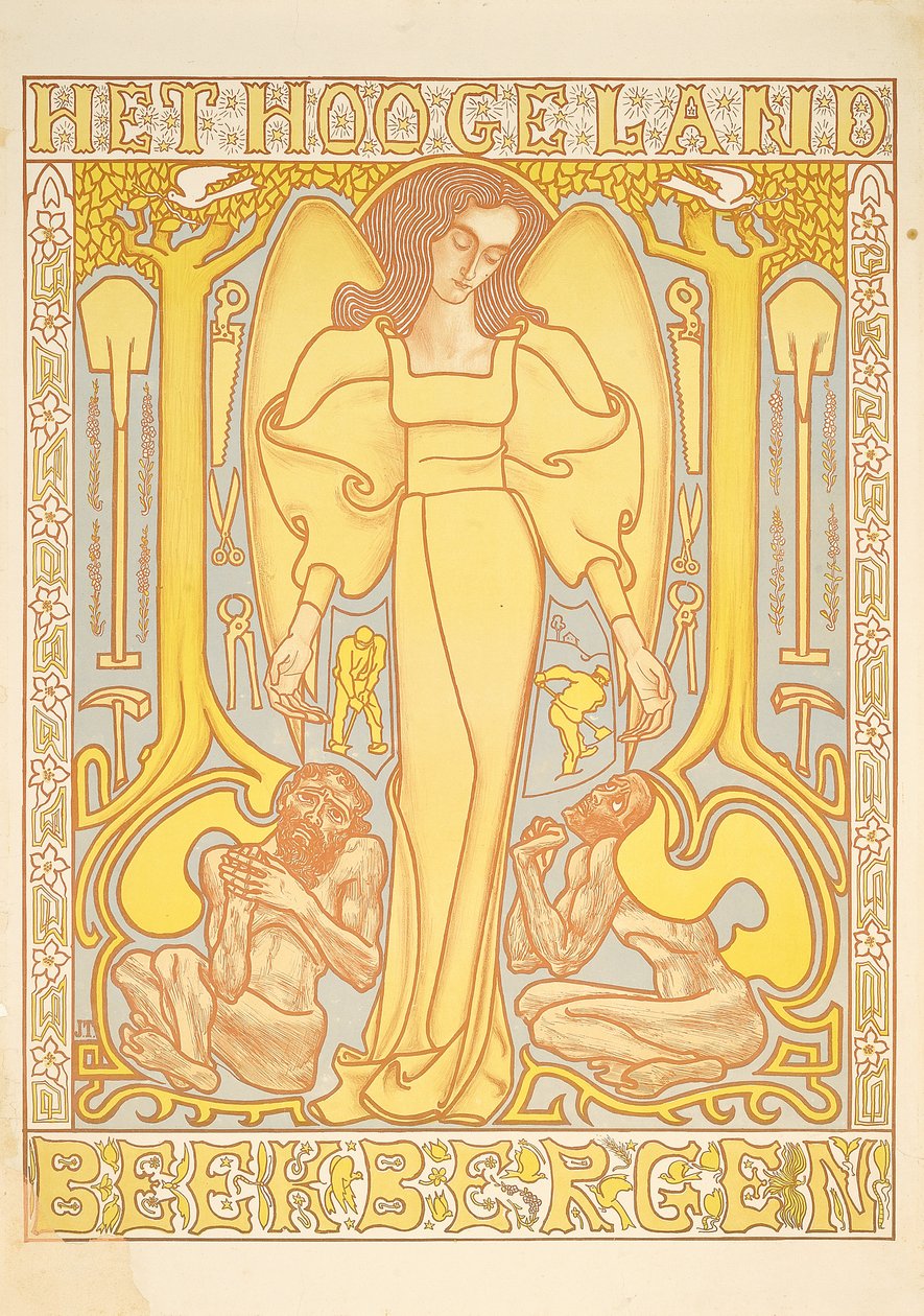 Het Hoogeland, Beekbergen, 1896 door Jan Toorop