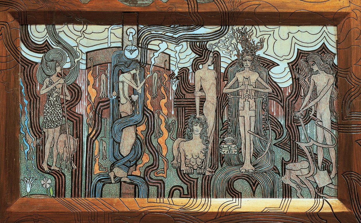 Het lied van de tijden door Jan Toorop