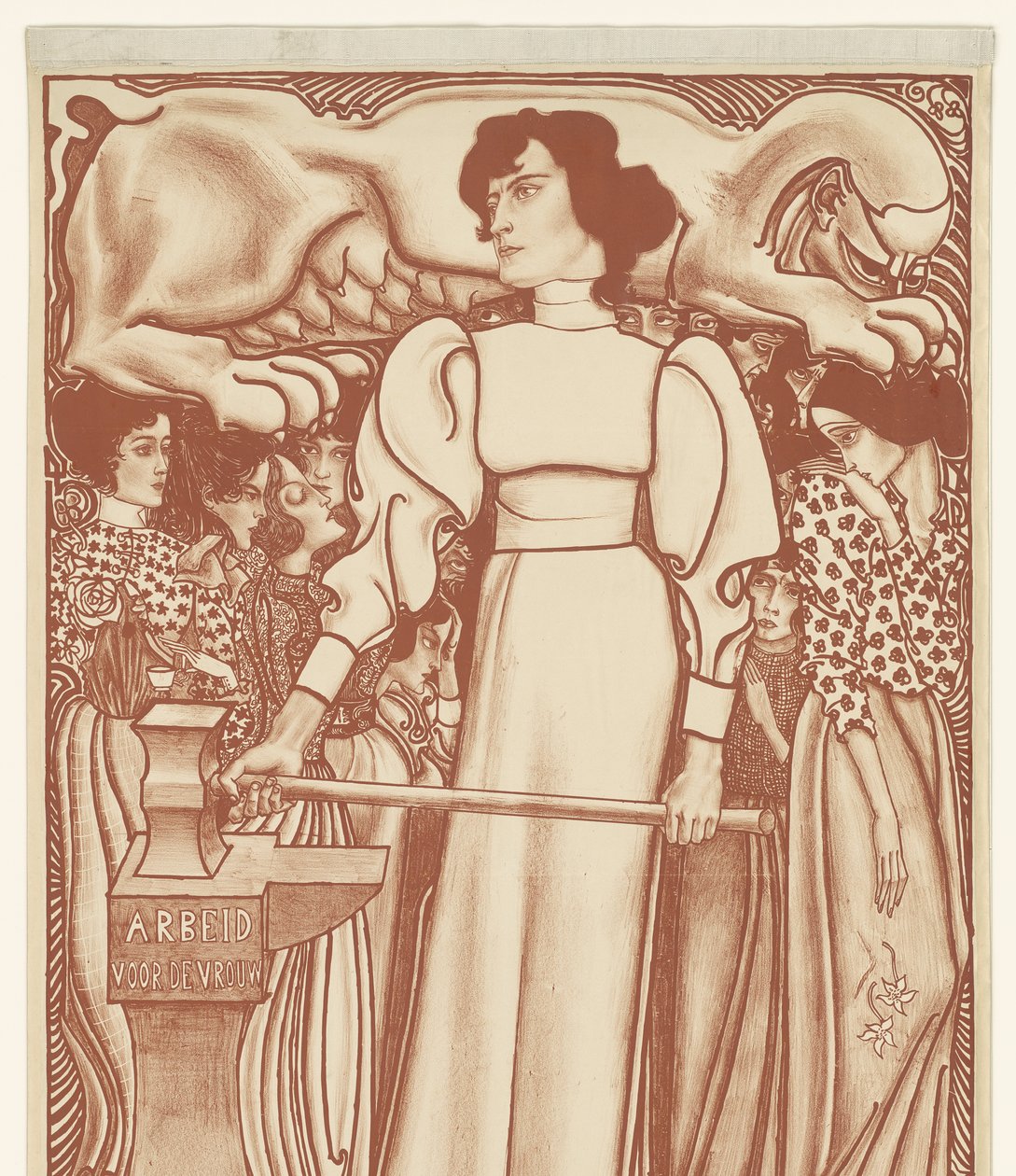 Arbeid voor de vrouw door Jan Toorop