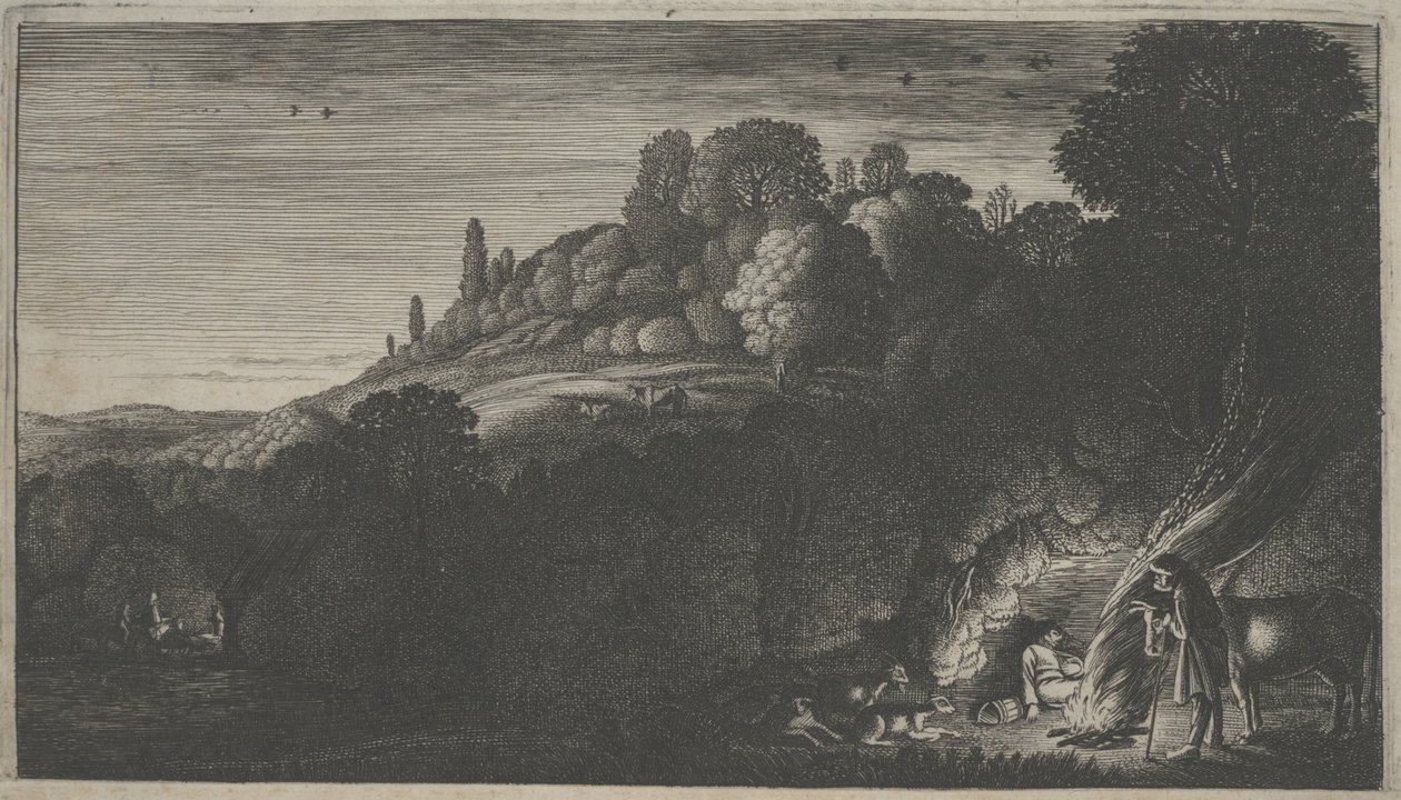 De vlucht naar Egypte door Jan Van de II Velde