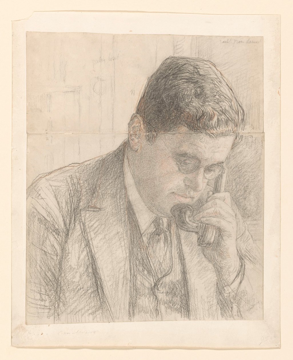Portret van F. Mannheimer door Jan Veth