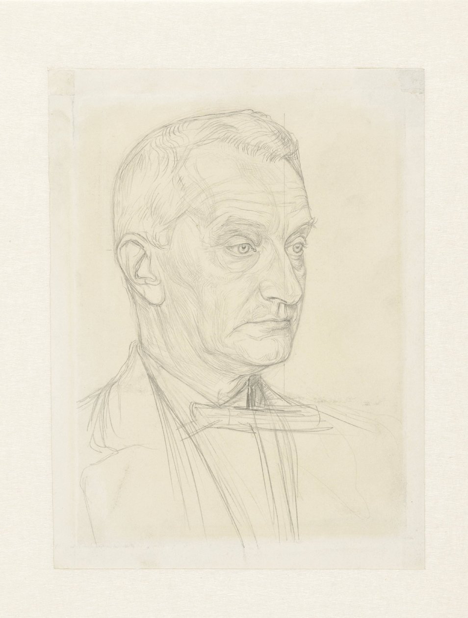 Portret van Jan Egers van Iterson door Jan Veth