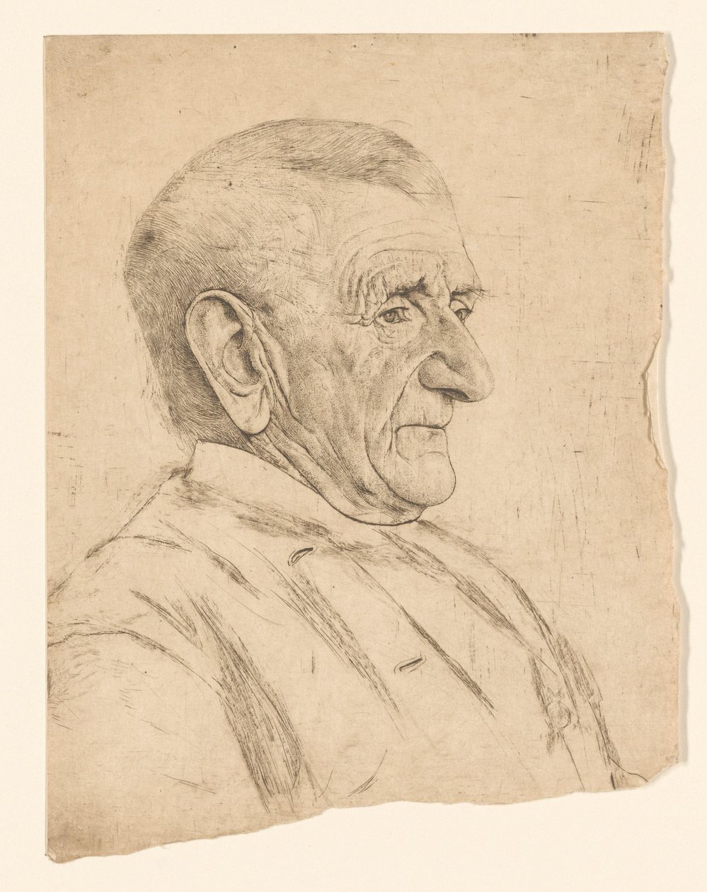 Portret van Jan Schaap door Jan Veth
