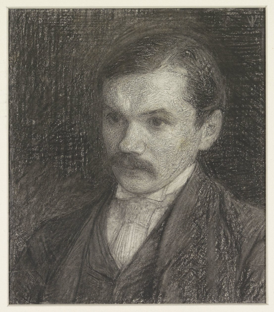 Portret van de schrijver Frederik Willem van Eeden door Jan Veth