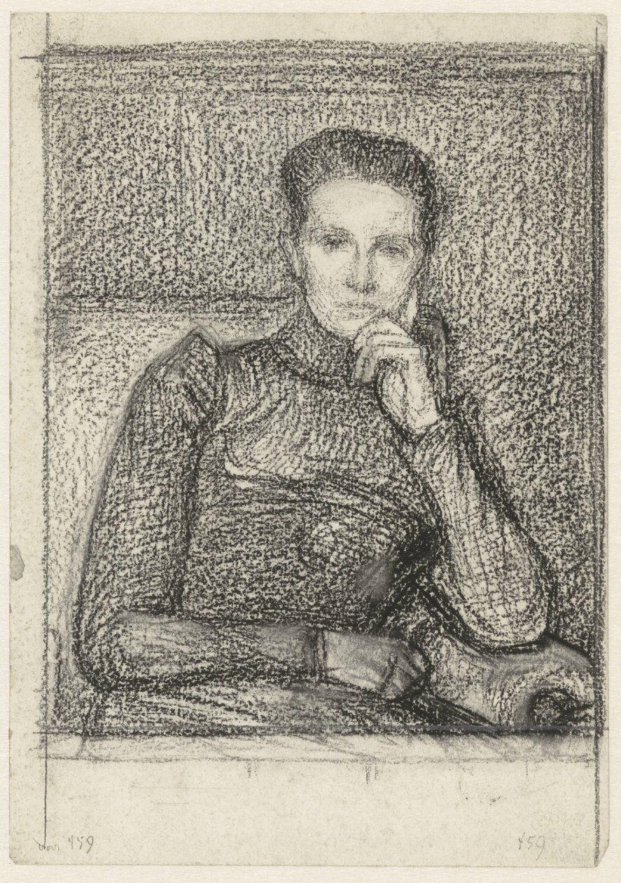 Portret van mevrouw K.C. Boxman-Winkler door Jan Veth