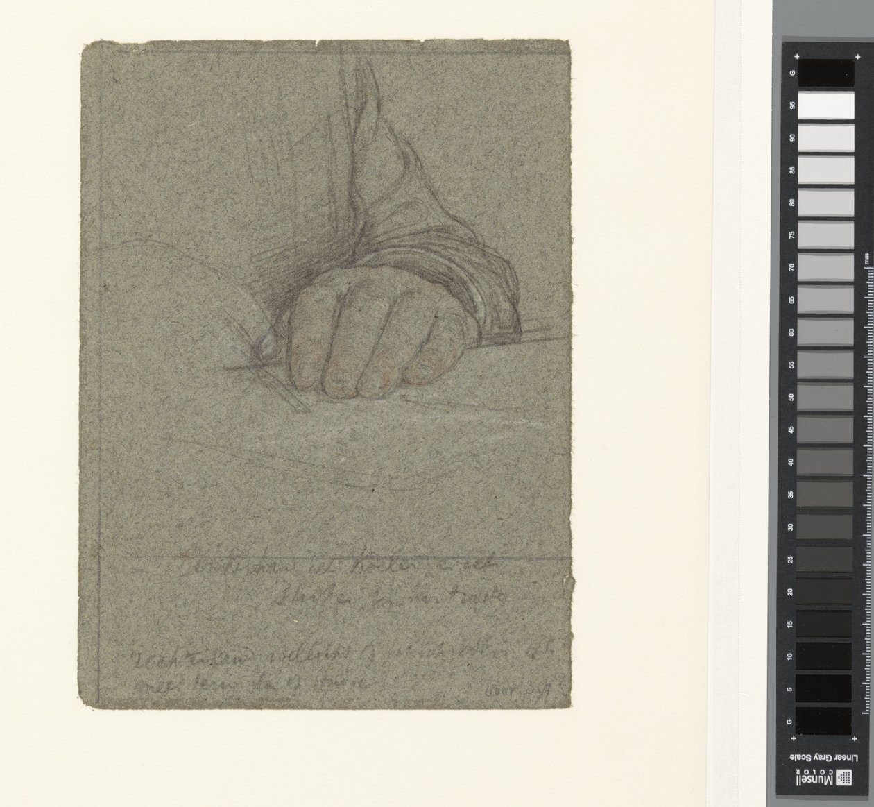 Studie van de rechterhand van Geheimrat M. Kempner door Jan Veth