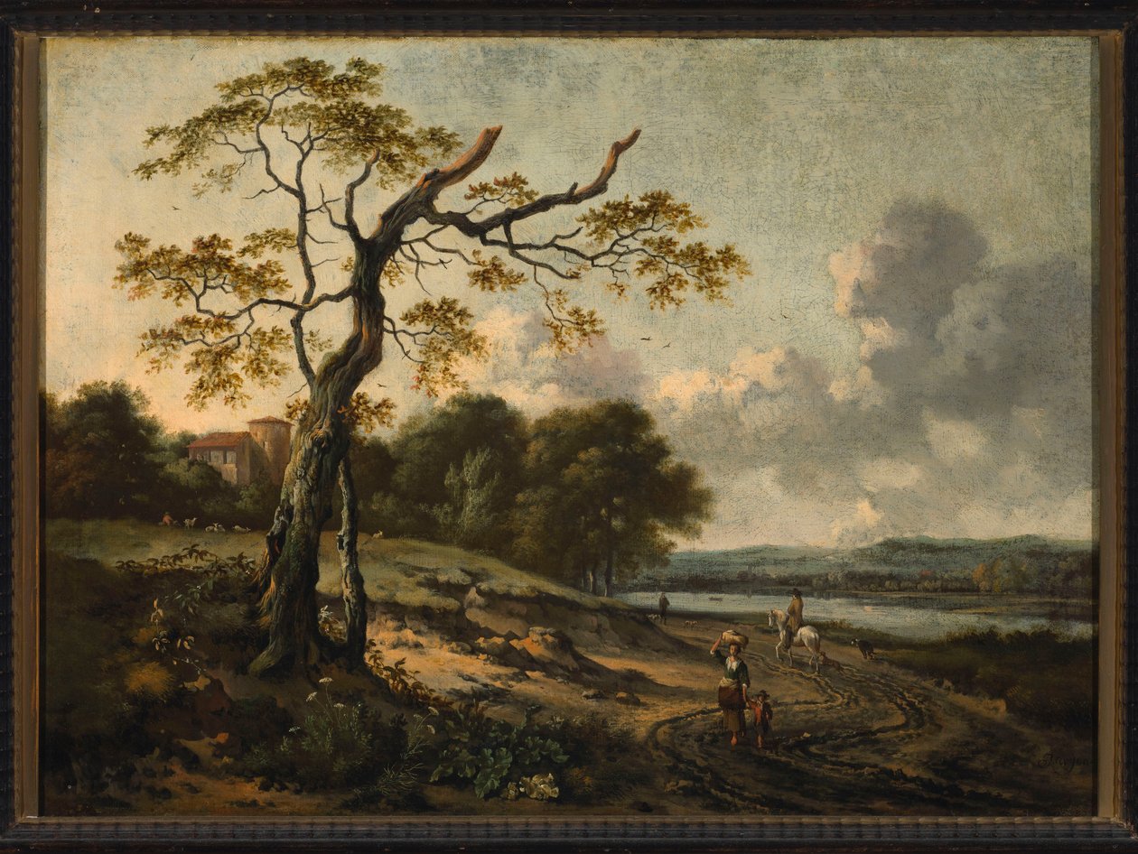 Landschap door Jan Wijnants