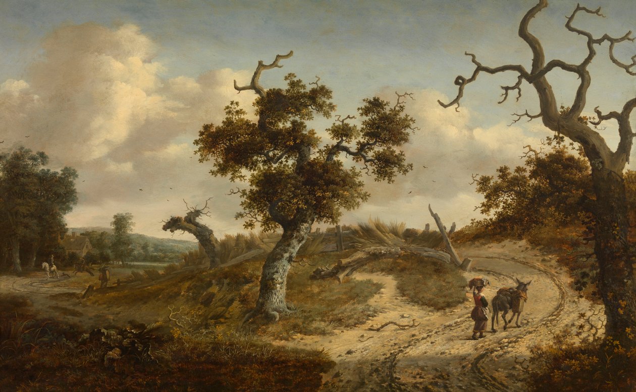 Landschap door Jan Wijnants