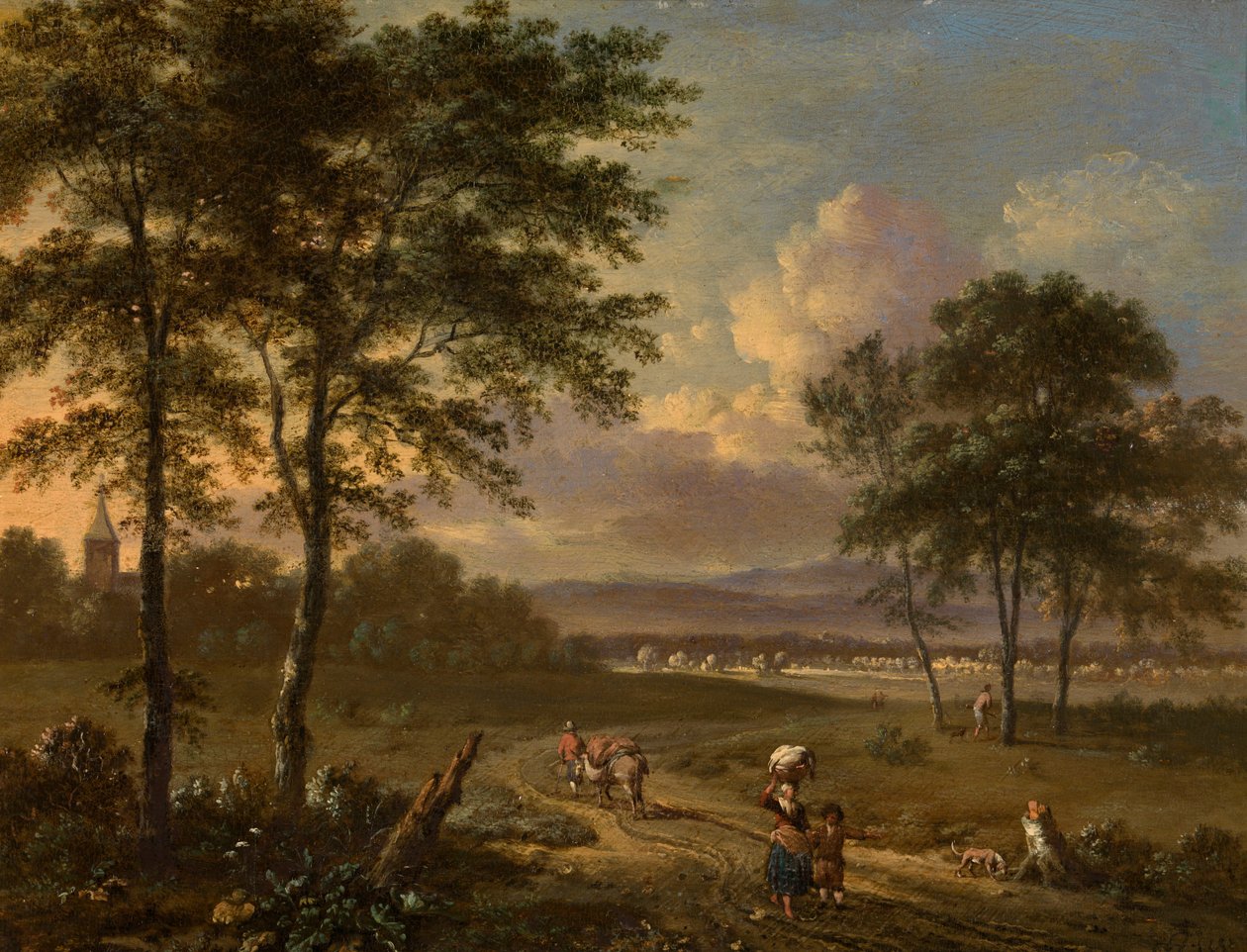 Landschap door Jan Wijnants