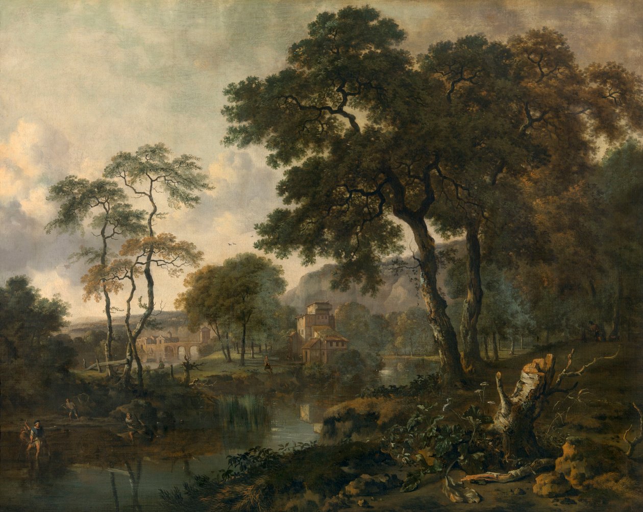 Landschap door Jan Wijnants