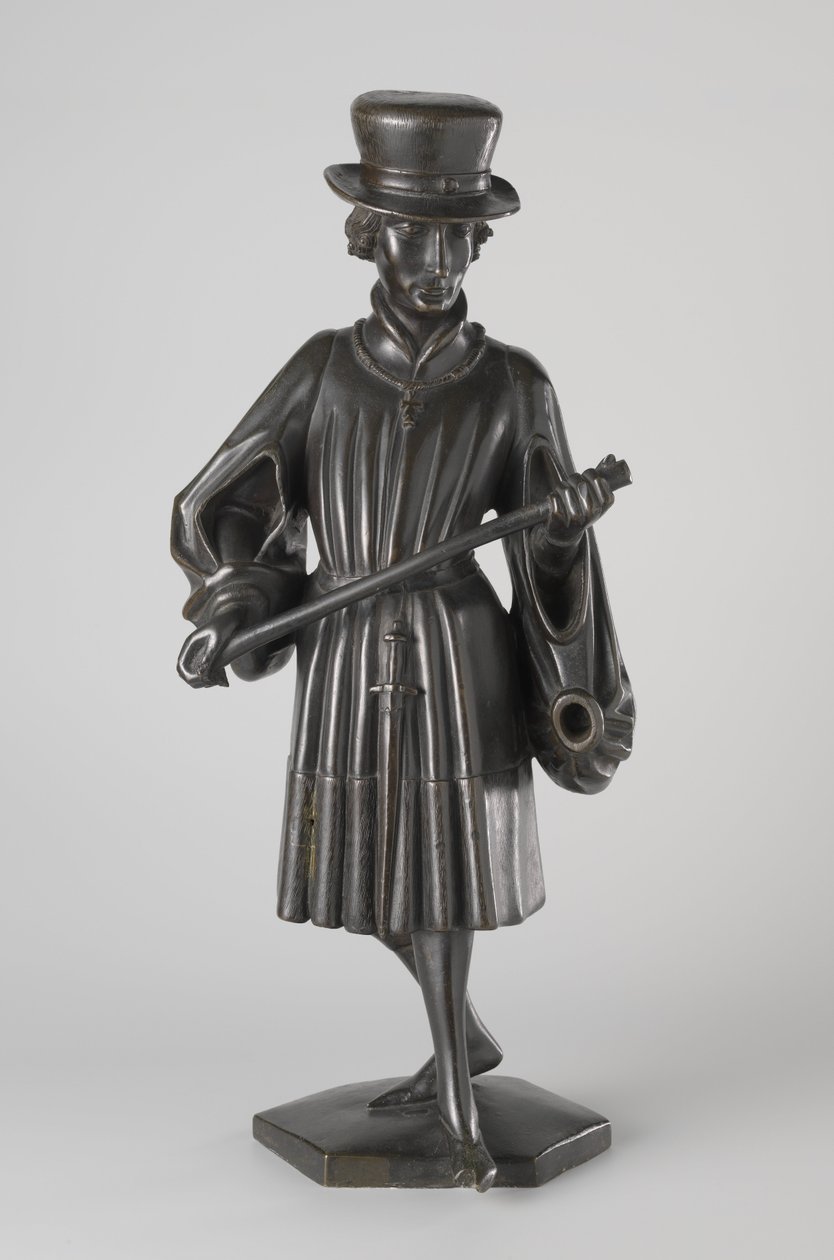 Rouwende van het graf van Isabella van Bourbon, ca. 1475-76 door Jan attrib.to Borman