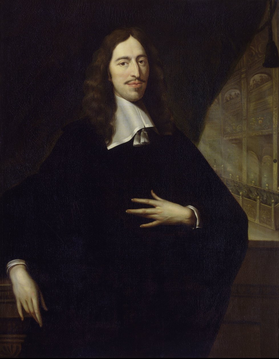 Johan de Witt (1625-1672). Raadpensionaris van Holland door Jan de Baen (copy after)